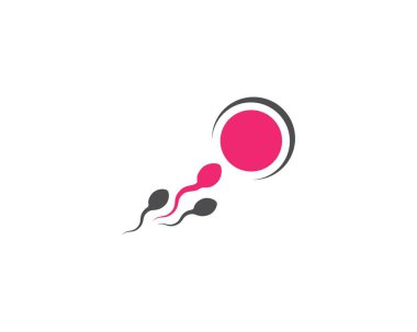Sperm logosu vektör 