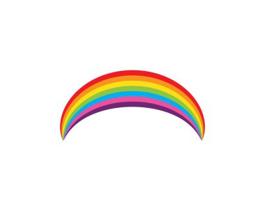 Gökkuşağı logosu vektör 