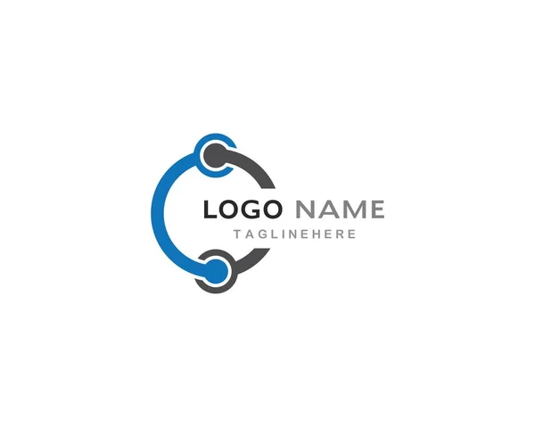 Imagen vector logo design — Vector de stock