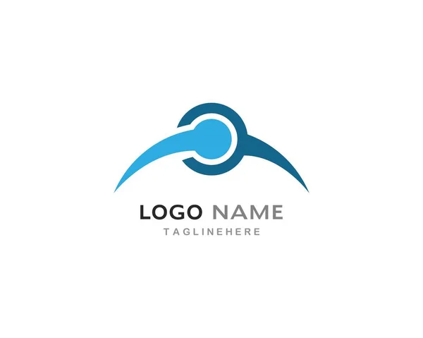 Imagen vector logo design — Vector de stock