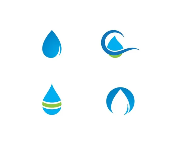 Logotipo gota de água — Vetor de Stock