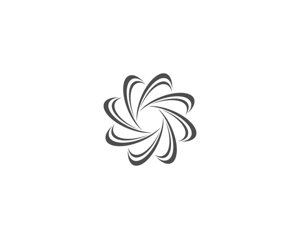 Vortex et icône spirale — Image vectorielle