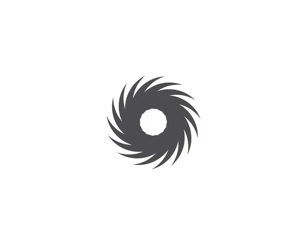 Vortex, wave and spiral icon — Stock Vector