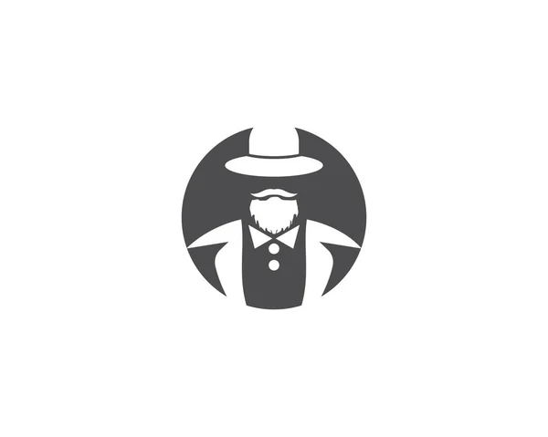 Detektivní symbol loga — Stockový vektor