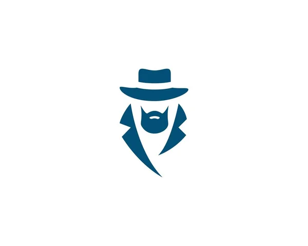 Detektyw logo wektor — Wektor stockowy