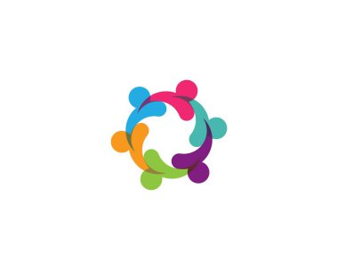 toplum hizmeti Logo şablonu 
