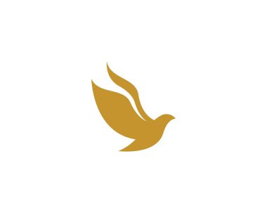 Dove Bird Logo şablonu