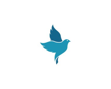 Dove Bird Logo şablonu