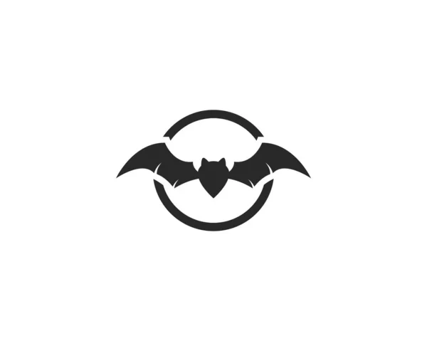 Вектор логотипа летучей мыши — стоковый вектор