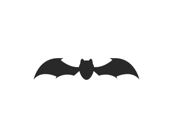 Bat ilustrazione logo vettore — Vettoriale Stock