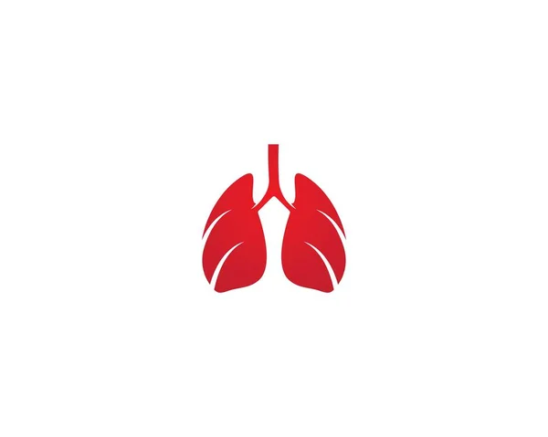 Logo opieki płuc — Wektor stockowy