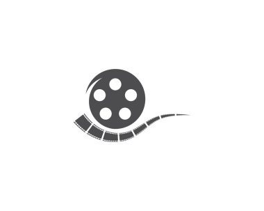Film şeridi Logo şablonu