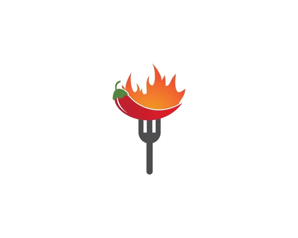 Vector de logotipo de chile — Vector de stock