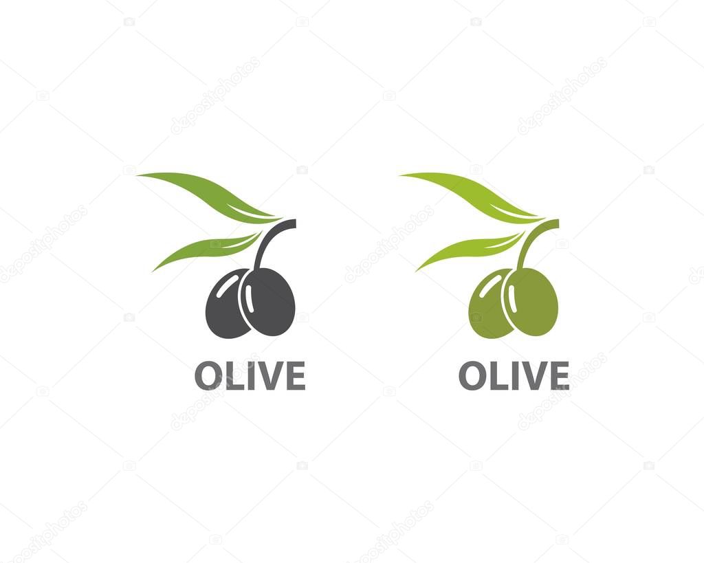 Olive logo template vector design