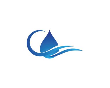 su damlası logo şablonu