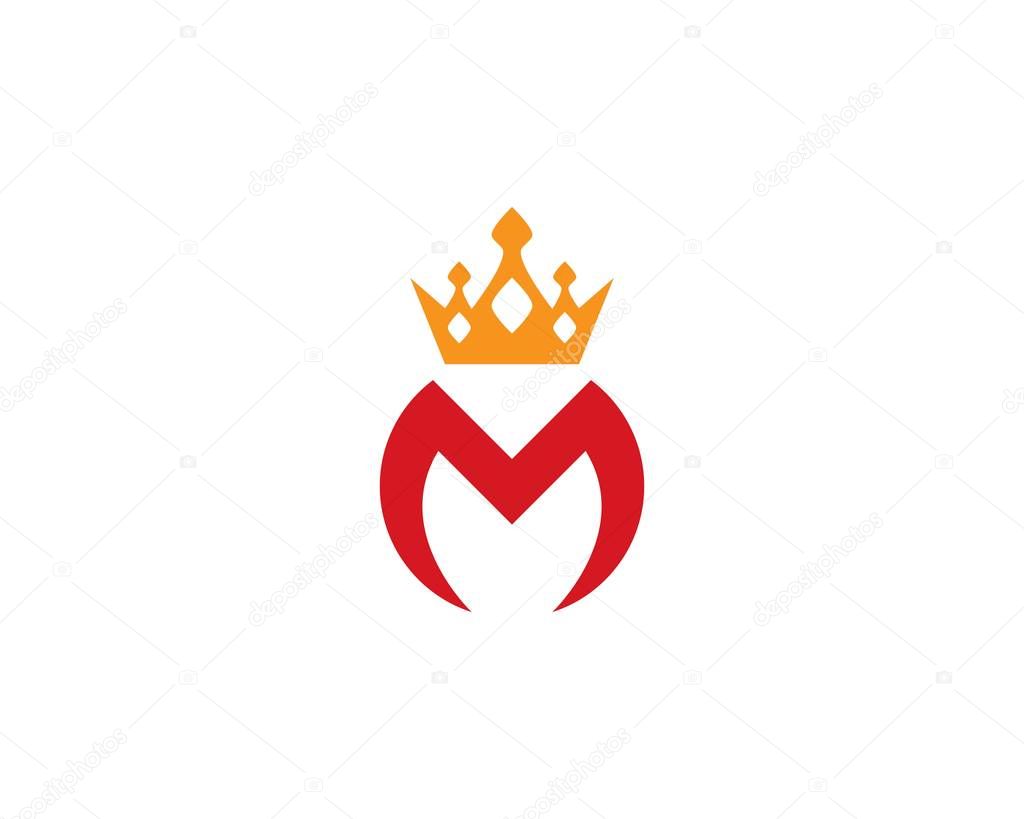 M Letter Logo Template