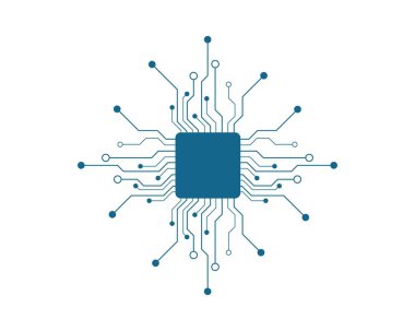 devre teknolojisi vektör