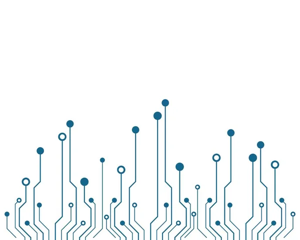 Vector de tecnología de circuito — Archivo Imágenes Vectoriales