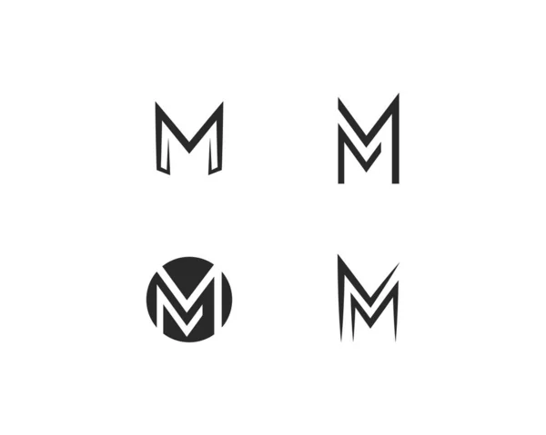 Letter M-logo — Stockvector