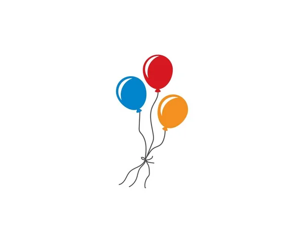 Flying baloon illustration vector — Stock Vector