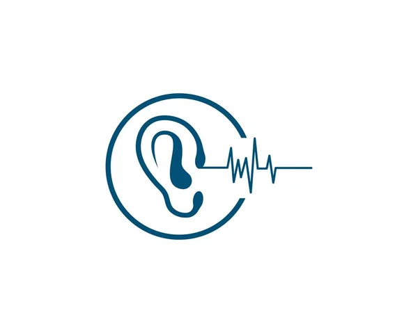 Hearing Logo vector — Stock Vector