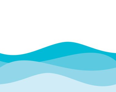 Dalga arka plan şablonu