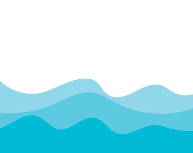 Dalga arka plan şablonu