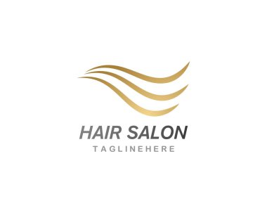 Saç dalgası logosu sevmek