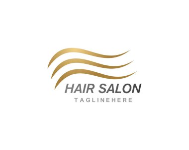 Saç dalgası logosu sevmek