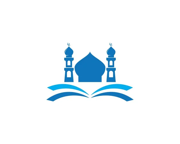 Vektorové ikony mešita — Stockový vektor