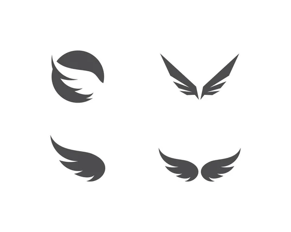 Plantilla de logotipo Wing — Vector de stock