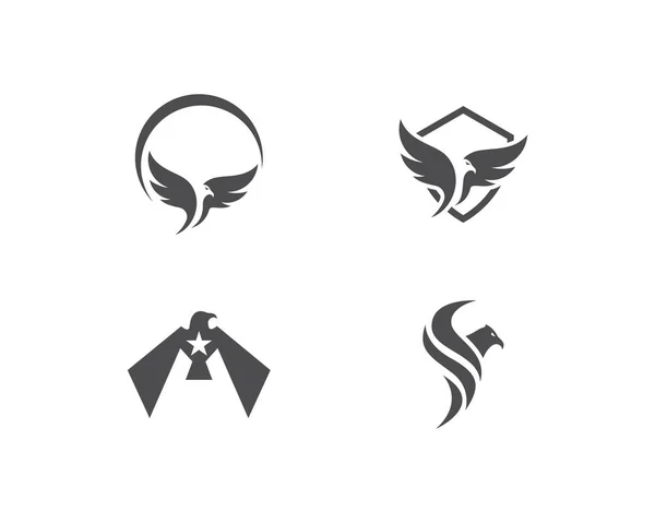 Eagle Bird Logo Template — Stock Vector