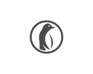 Penguen logo vektör
