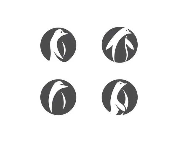 Vector logo pingüino — Archivo Imágenes Vectoriales