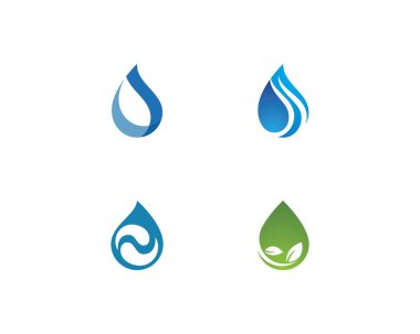 su damlası logo şablonu