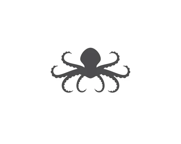 Octopus logo ilustratie vector — Stockvector