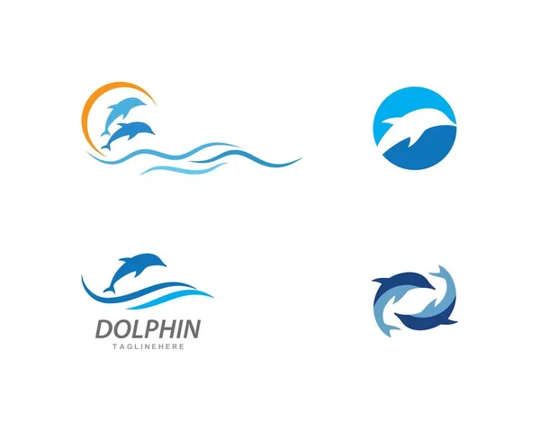 Yunus logosu simge vektör