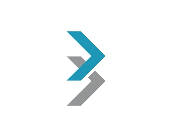 Flecha ilustración logo vector — Vector de stock