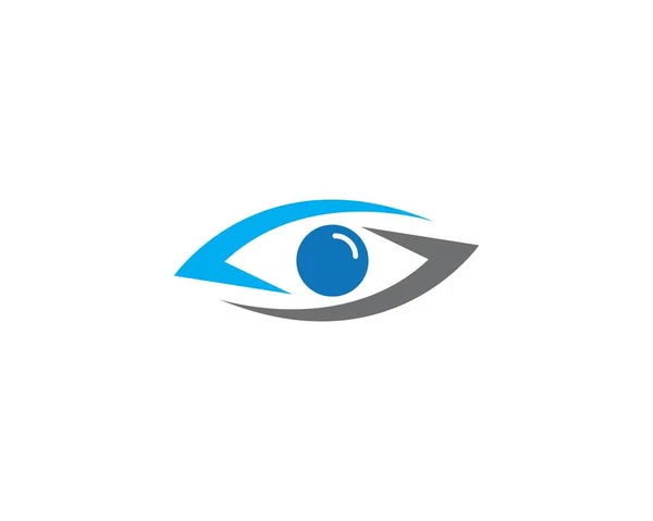 Eye Care Vektor Logo — Stockvektor