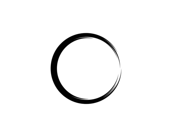 Szablon Logo Abstrakcja Circle — Wektor stockowy