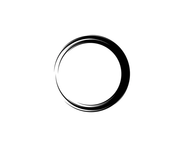 Szablon Logo Abstrakcja Circle — Wektor stockowy