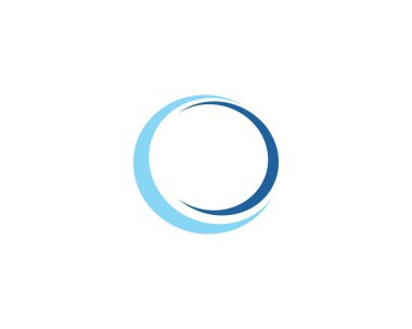 Soyut daire Logo şablonu