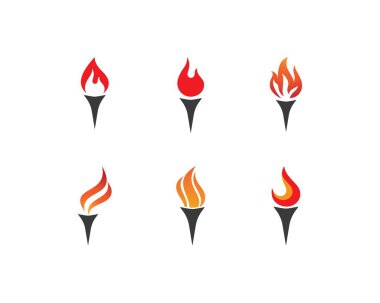 Torch logosu vektör 