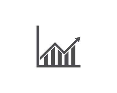 İş finans logo şablonu