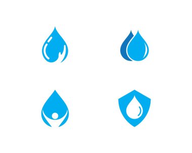 su damlası logo şablonu