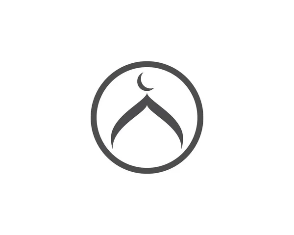 Mosque icon vector — Stock Vector