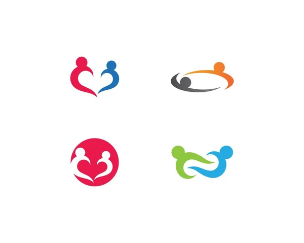 Logotipo comunitário — Vetor de Stock