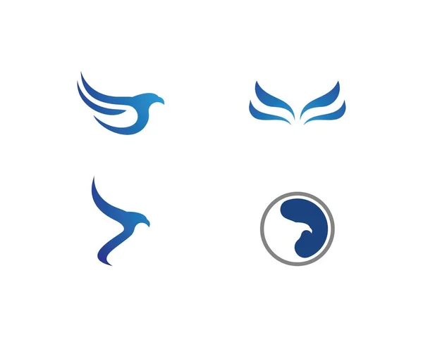 鷲鳥のロゴ — ストックベクタ