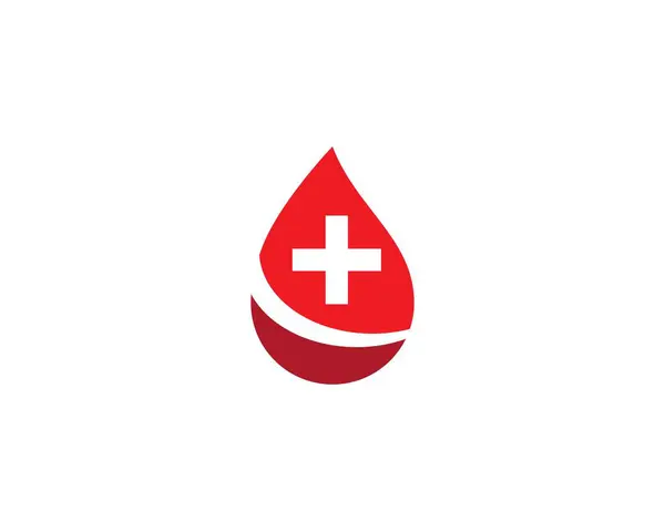 Wektor krwi logo — Wektor stockowy