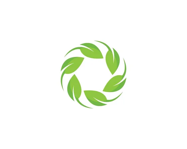 Logotipo verde — Vetor de Stock